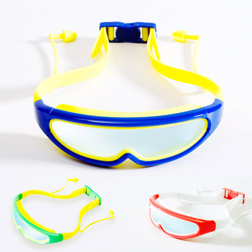 Sporty swimming goggles with adjustable wearing system Bowlift