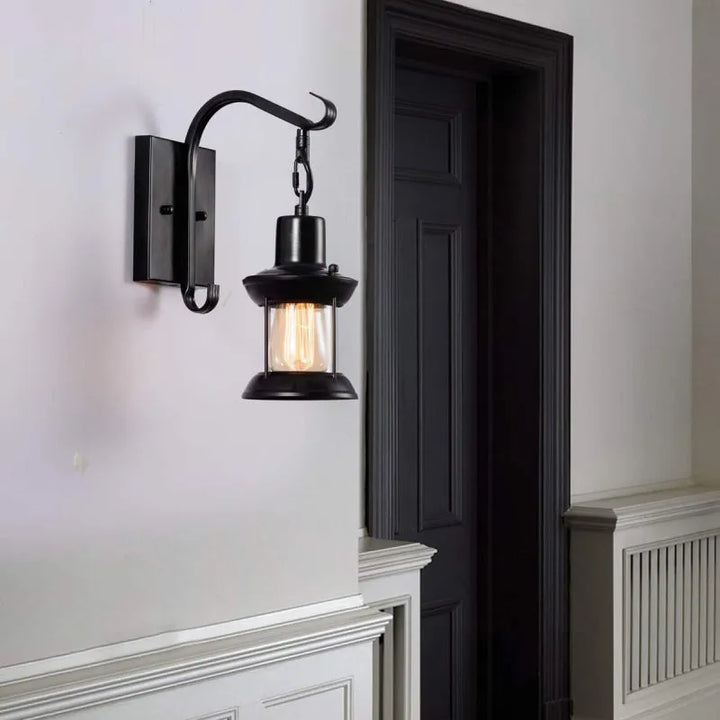 BowLift | Wall light vintage metal industrial sconce