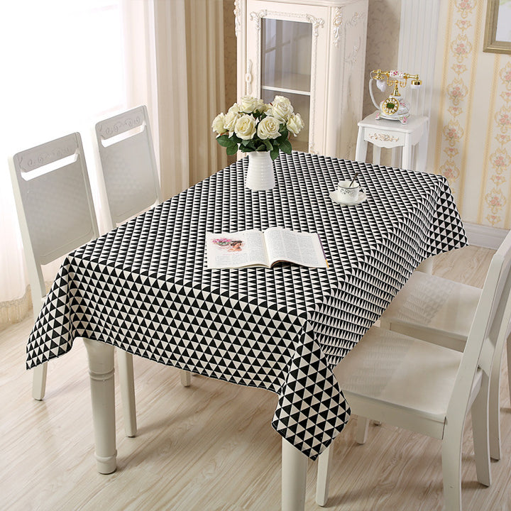 Herringbone Pattern Dining Tablecloth