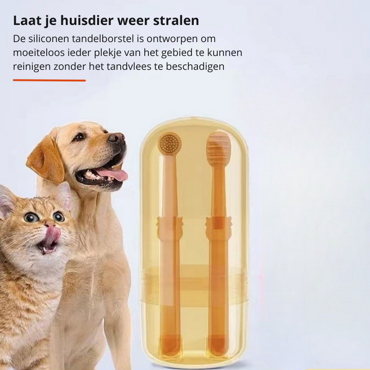 Professional Dog Toothbrush Bowlift