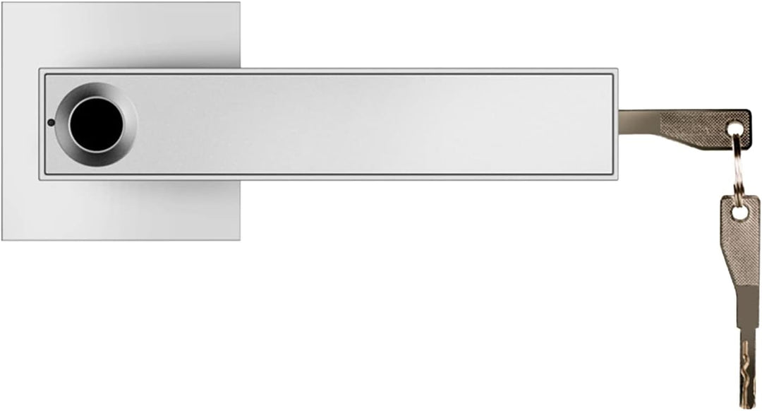 BowLift | Smart Fingerprint Door Lever Lock with Key Access & 30 User Capacity – Nivora