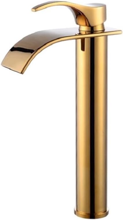 BowLift | Vanity faucet waterfall faucet brass vanity faucet mixer tap