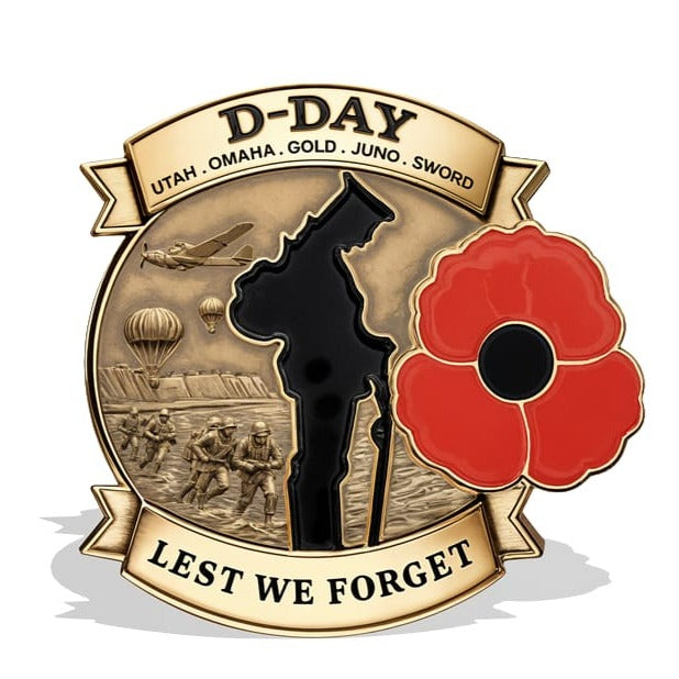 BowLift | Limited Edition D-DAY 80th Anniversary Commemorative Badge