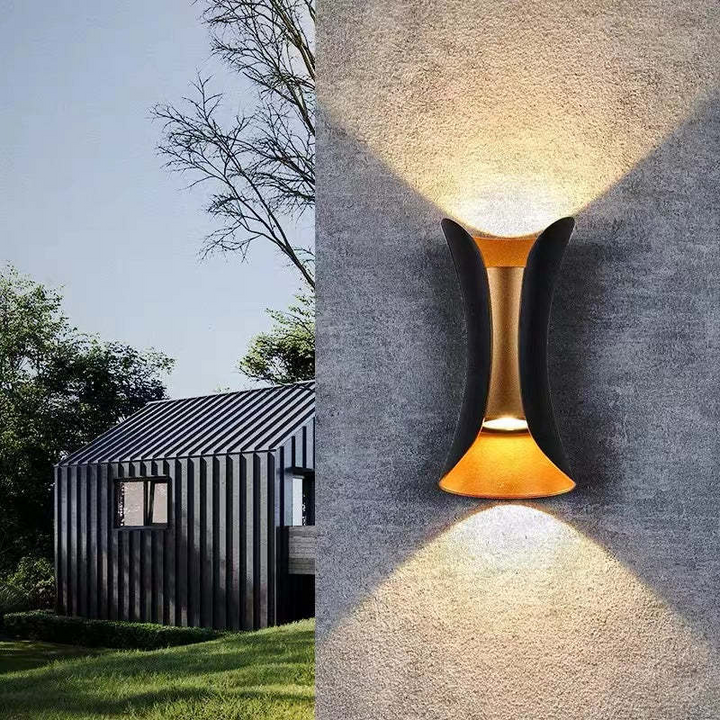 BowLift | Elegant Waterproof LED Wall Light Outdoor made of Aluminium
