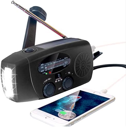 BowLift | Emergency Solar Hand Crank Survival Radio