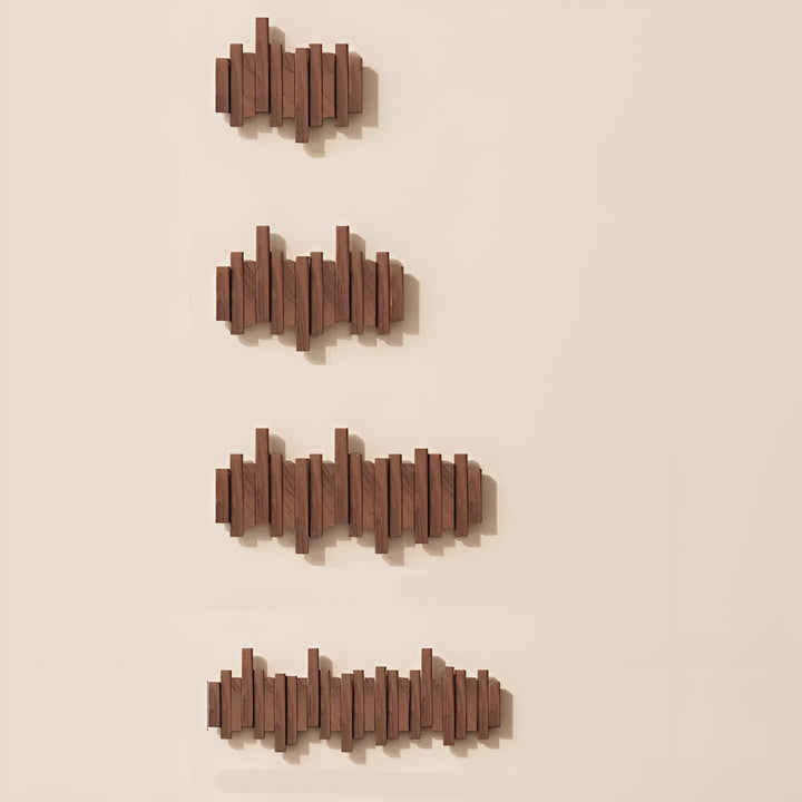 Stylish wooden wardrobe – FlexiBowlifte magnetic hooks for more organization | Ideal for bedroom | Bowlift