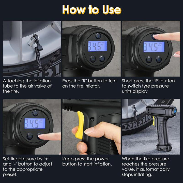 RiderPulse — Finally stress-free and safe: Inflate tires in record time | Bowlift