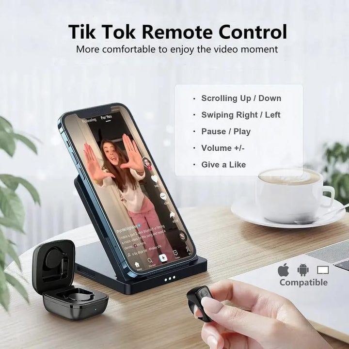 BowLift | TikTok ring Bluetooth wireless controller.