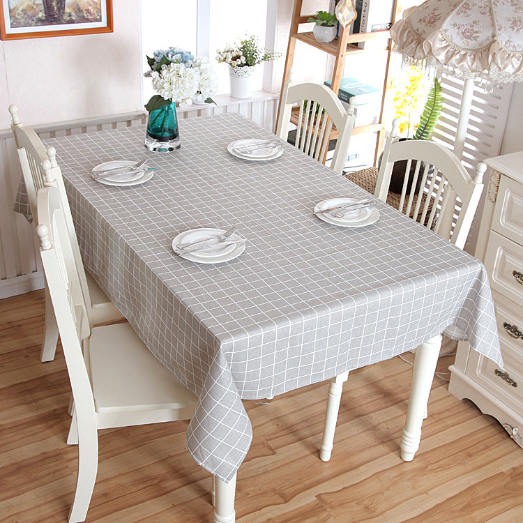 Modern Checkered Tablecloth