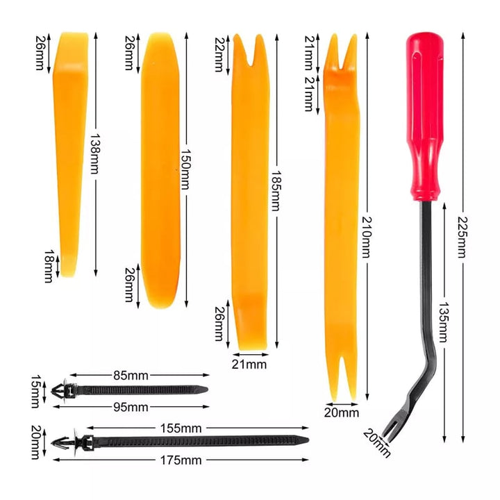 Car Fastening Clips Set 680 Pieces | Bowlift