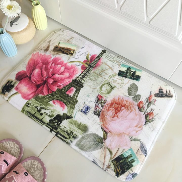 Cozy Decorative Bathroom Mat Bowlift