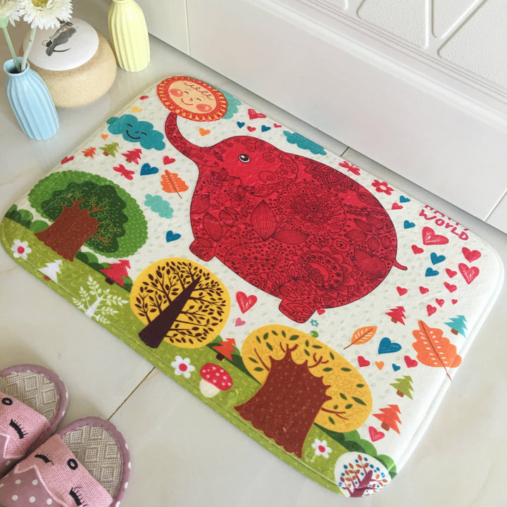 Cozy Decorative Bathroom Mat Bowlift
