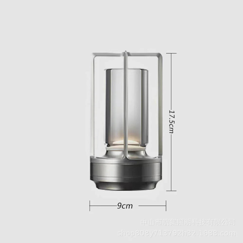Waterproof and Portable Crystal Table Lamp - AuroraGlow | Bowlift