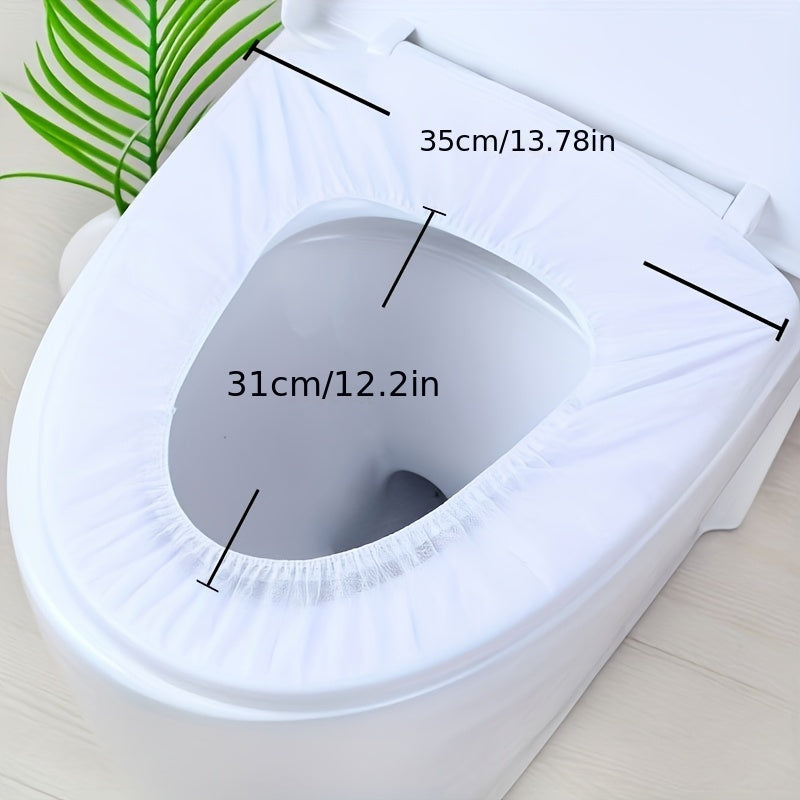 Disposable toilet seat cover with elastic 50/100 pcs | Bowlift