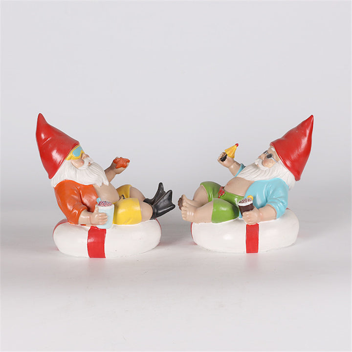 Playful Holiday Gnome Figurine Set