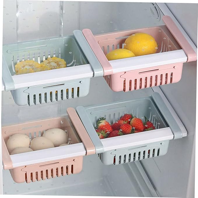 BowLift | Multi-Purpose Refrigerator Organizer – Stackable Food Container with Drainage