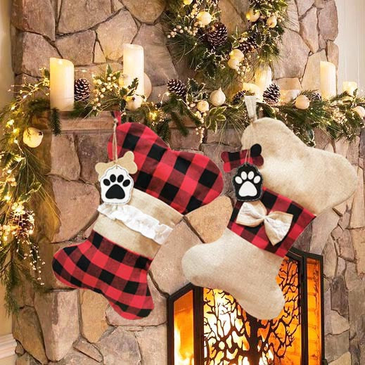 BowLift | Christmas Ornament Christmas Socks Gift Bag
