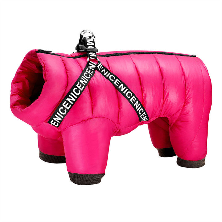 BowLift | WarmPaw WinterComfort Dog Jacket – Windproof Jacket with Soft Insulation for Cold Weather