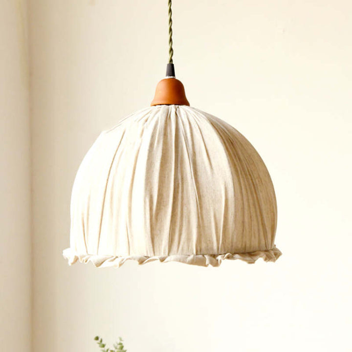 BowLift | EcoChic Pendant Light - Stylish Scandinavian Fabric Pendant Light