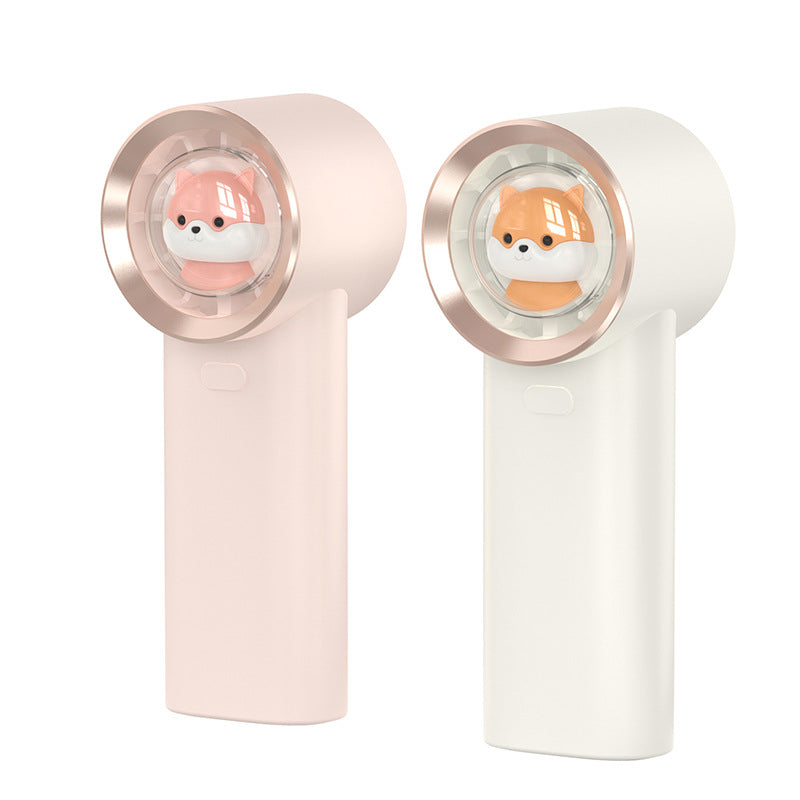 Lovely Squirrel Mini Pocket Fan USB Rechargeable Handheld Fan | Bowlift