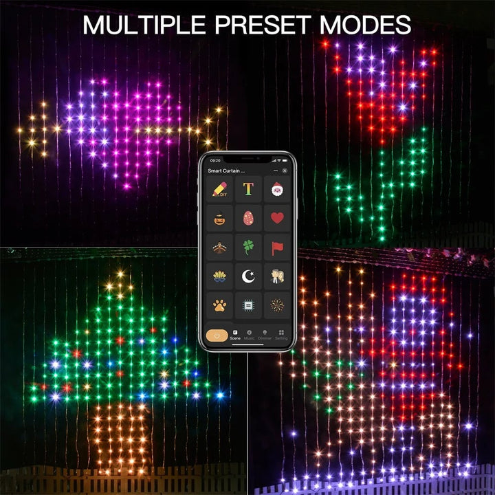 BowLift | Color Waves LED Curtain Sync Lights