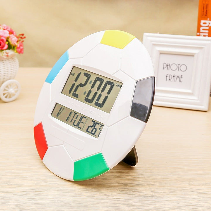 Football Design Alarm Clock Bowlift