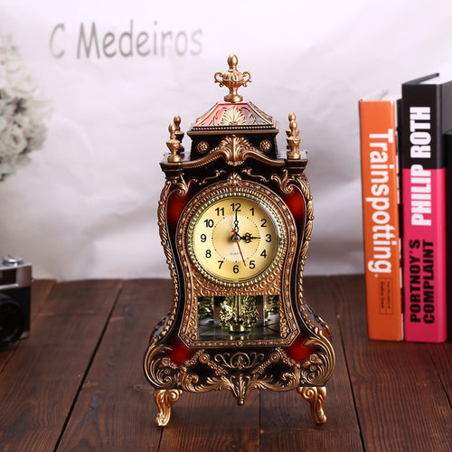 Decorative table clock Bowlift
