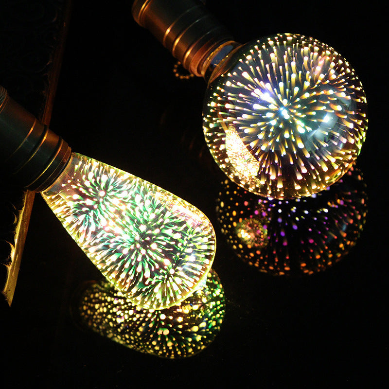 BowLift | 3D Fireworks LED Light Bulb