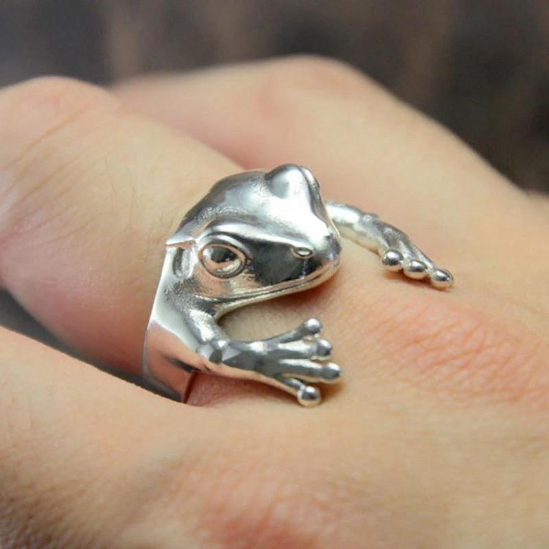 BowLift | Women’s Vintage Cat Ring | Adjustable Animal Knuckle Band | Zinc Alloy Fashion Jewelry for Daily & Party Wear