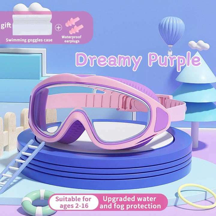 HD Swimming Goggles Kids – Anti-Fog & UV Protection | Bowlift