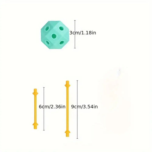 BowLift | Flexible PVC beads – Creative 3D building blocks for children to build and explore