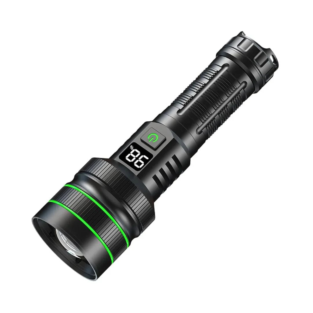 BowLift | Extremely Bright and Zoomable LED Flashlight with Power Bank Function for Outdoor Adventures