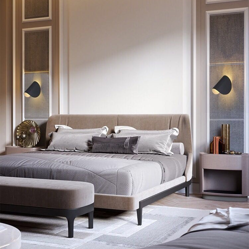 BowLift | Eveline Modern Geometric LED 4 Color Wall Light Indoor/Outdoor Metal