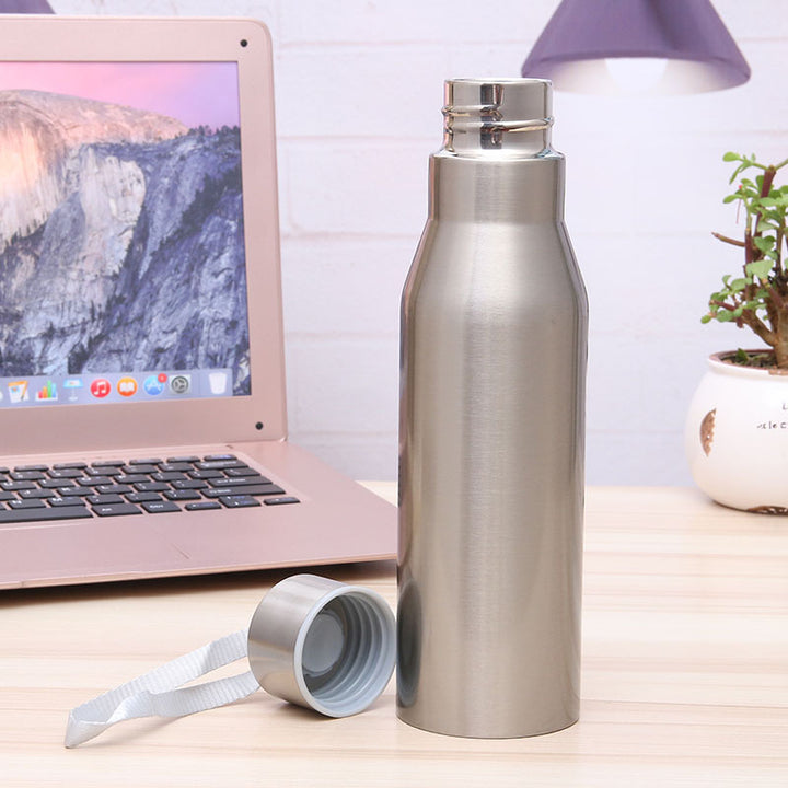 Women's stainless steel water bottle with innovative insulation system Bowlift