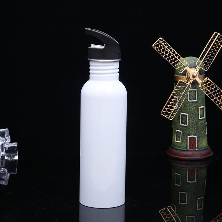 Women's Sporty Water Bottle with Removable Carry Handle Bowlift