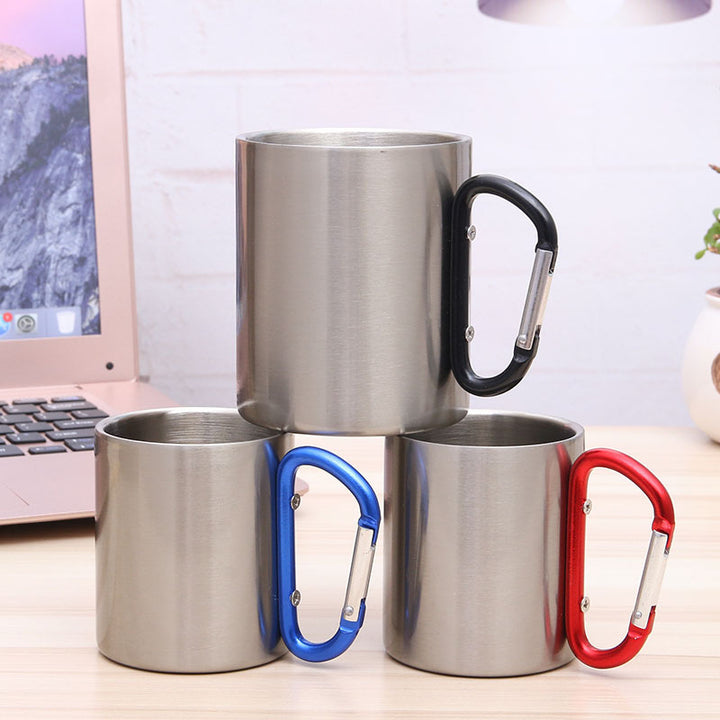 Men's Multifunctional Stainless Steel Camping Mug Bowlift