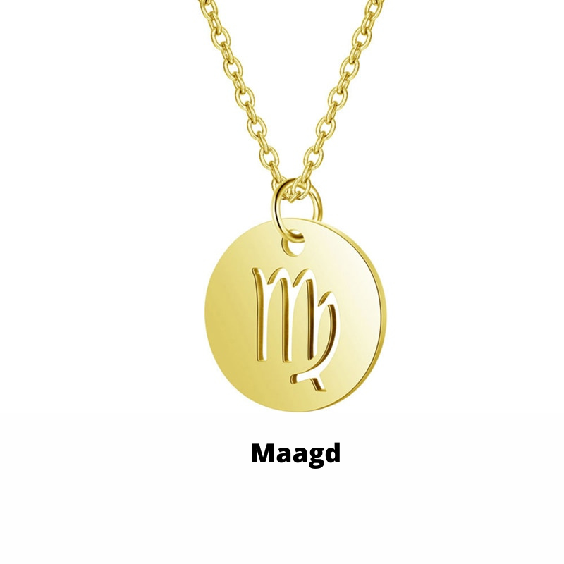 Zodiac Necklace | Sustainable Stainless Steel, Stays Radiant! Bowlift