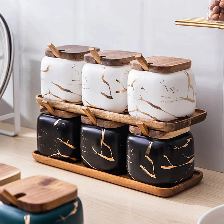 BowLift | Stylish spice storage with an artistic touch