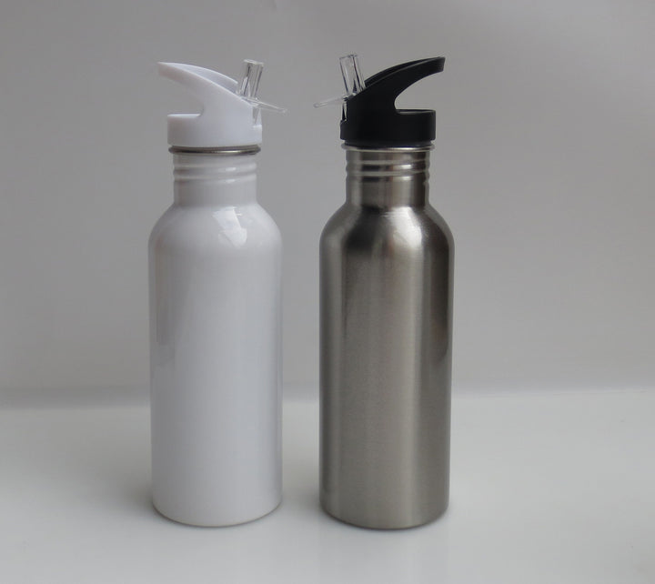 Women's Sporty Water Bottle with Removable Carry Handle Bowlift