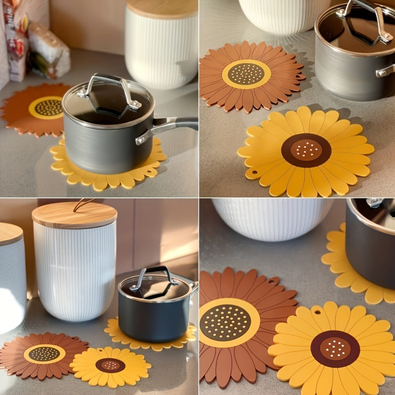 BowLift | PVC Heat Resistant Sunflower Table Mat