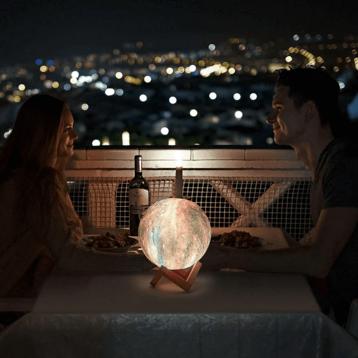 BowLift | Moonbright Lamp - Dreamy Stars Night Lamp with Rechargeable Touch Control