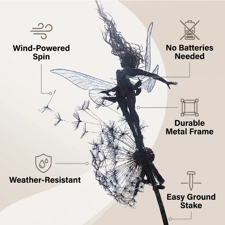 BowLift | Dancing Fairy Statue Steel - FairyDancer™