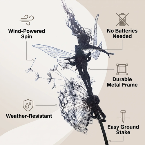 BowLift | Dancing Fairy Statue Steel - FairyDancer™
