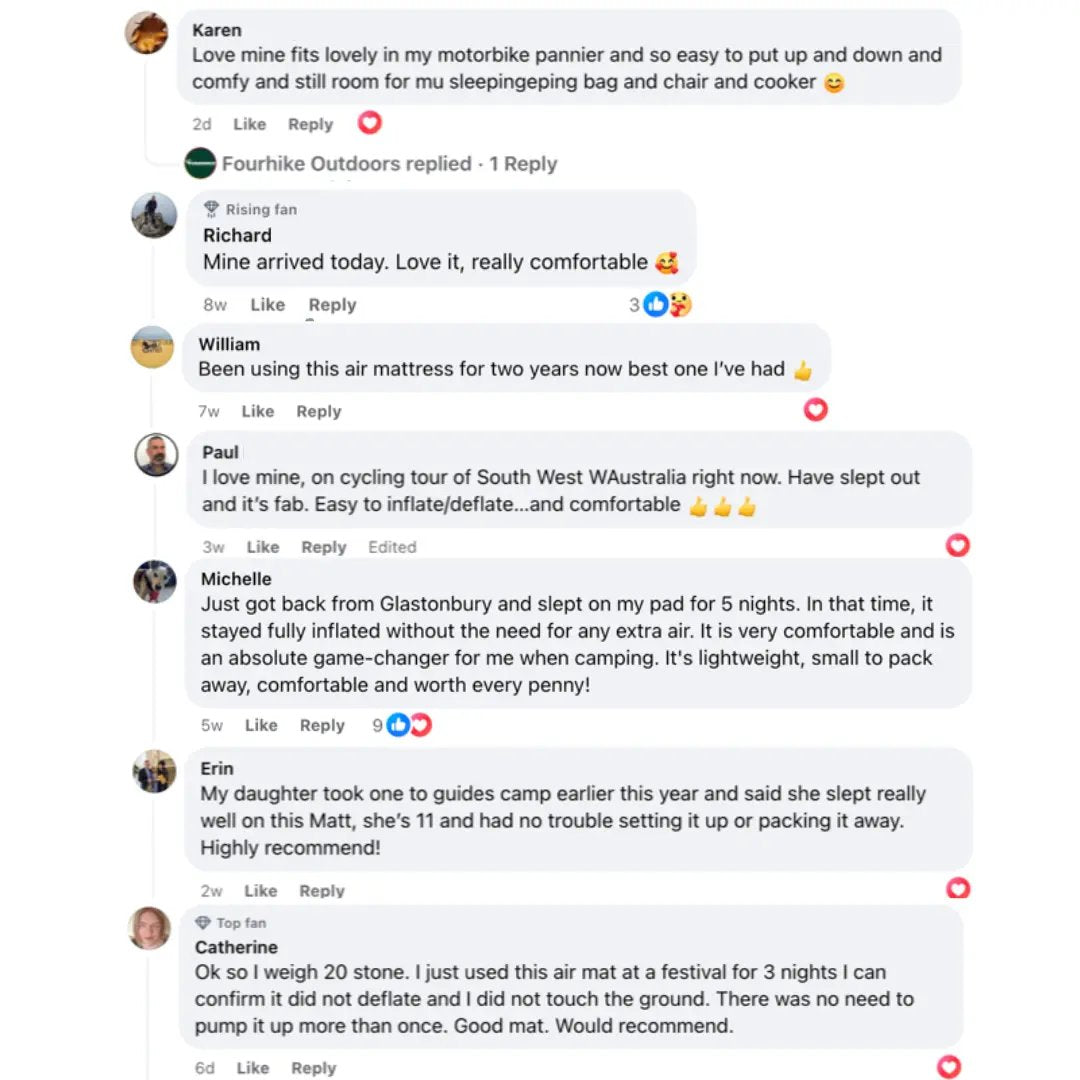 BowLift | GreenCloud Air Sleeping Pad: Ultimate Comfort for Every Adventure