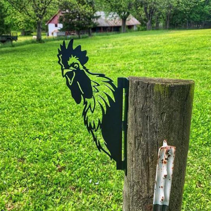BowLift | Outdoor Garden Farm Spying Goat Metal Artwork Indoor Decoration