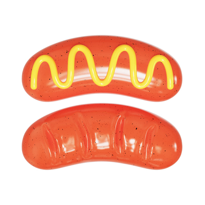 American Sausage Squeaky Chew Toy for Dogs