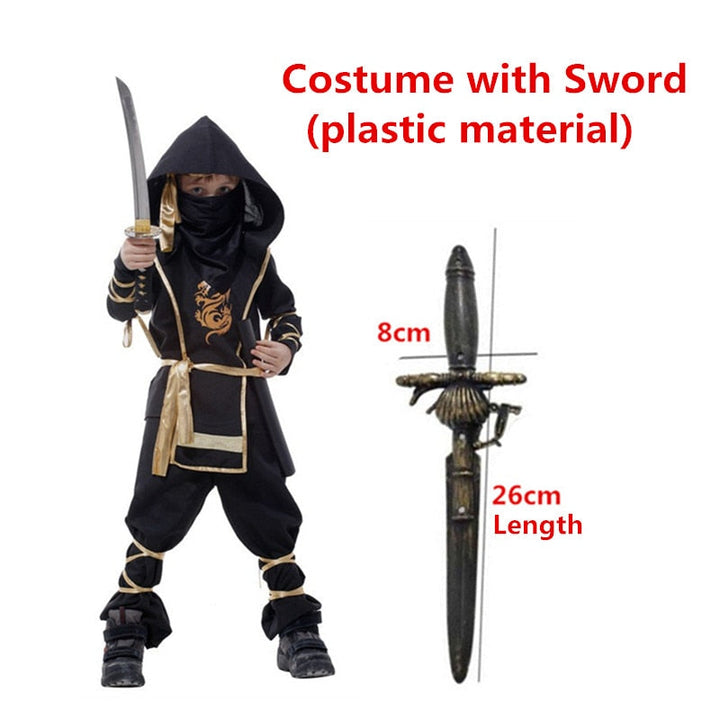 BowLift | Boys Ninja Halloween Costume Set