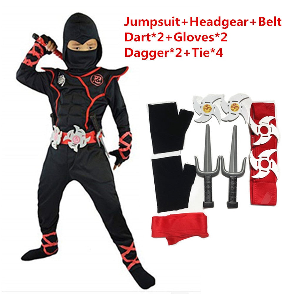 BowLift | Boys Ninja Halloween Costume Set