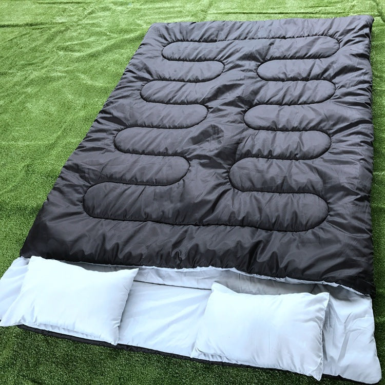Travel blanket with integrated pillows Bowlift