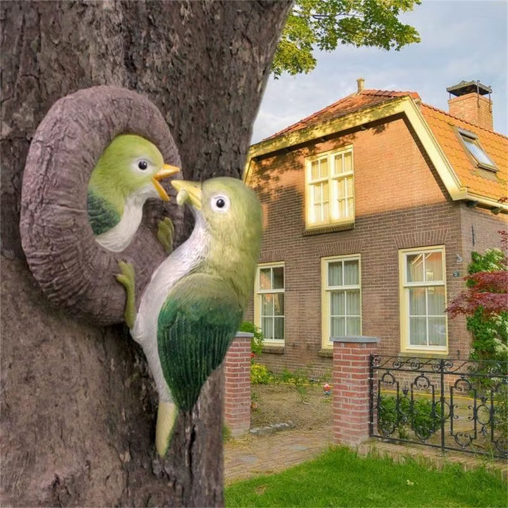BowLift | Lovebirds Tree Hug Wall Hanging Decor